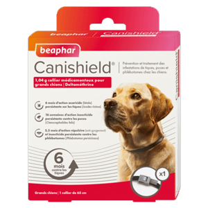 Canishield - Collier antiparasitaire - Grands chiens - BEAPHAR