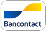 Logo de paiement Bancontact - Produits-veto.com