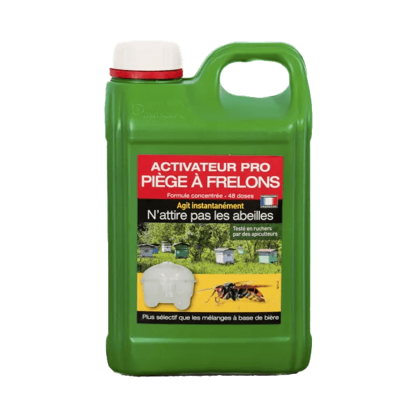 Activateur Pro - Piège à frelons - 48 doses - 2 L