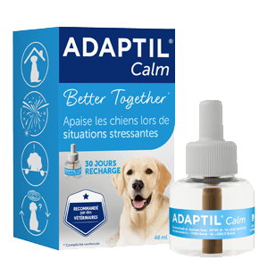 Adaptil Calm - Recharge 48 ml - Chien - 30 Jours - Stress - CEVA