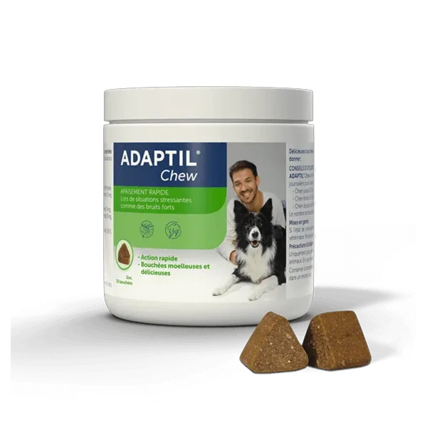 Adaptil Chew - Stress del cane - 30 bocconcini - CEVA
