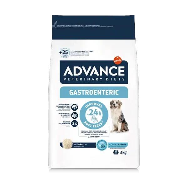Advance Veterinary Diets Gastroenteric pour Chien - 3 kg - ADVANCE