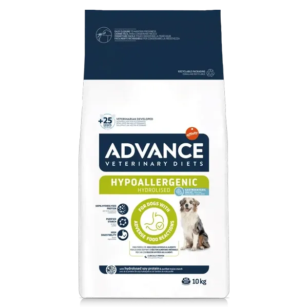 Advance Veterinary Diets Hypoallergenic pour Chien - 10 kg - ADVANCE
