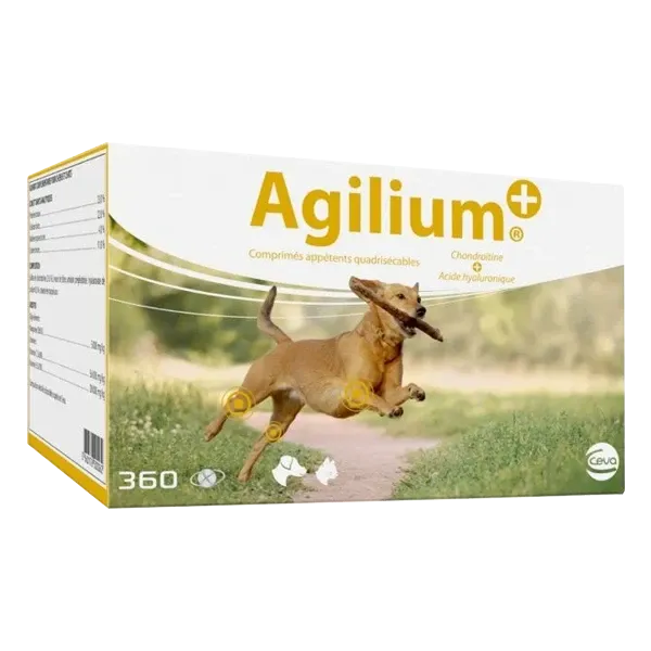 Agilium + Gewrichten en Kraakbeen voor hond en kat - 360 tabletten - CEVA