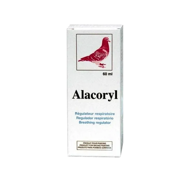 Alacoryl - Régulateur respiratoire des pigeons - 60 ml - MOUREAU