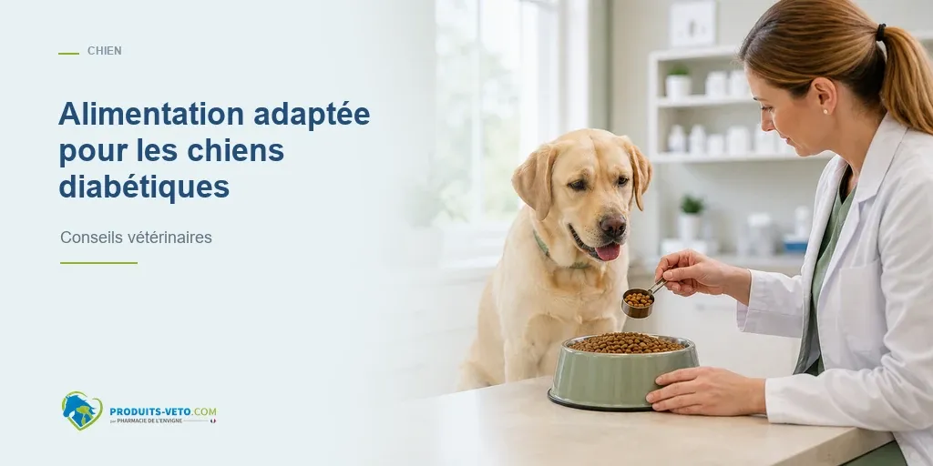Alimentation adaptée pour chiens diabétiques - Produits-veto.com