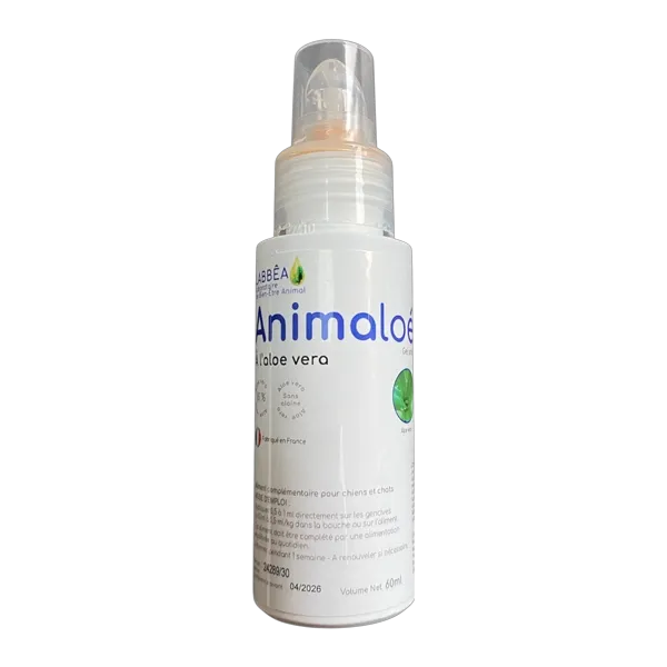 Animaloe - Soothing gel for the animal's digestive tract - 60 ml - LABBÉA