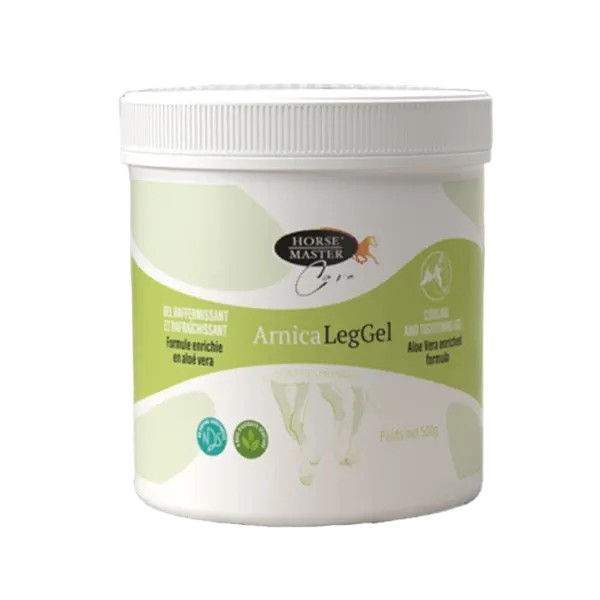 Arnica Leg Gel - Gel apaisant coups et contusions - Cheval - 500 g - HORSE MASTER