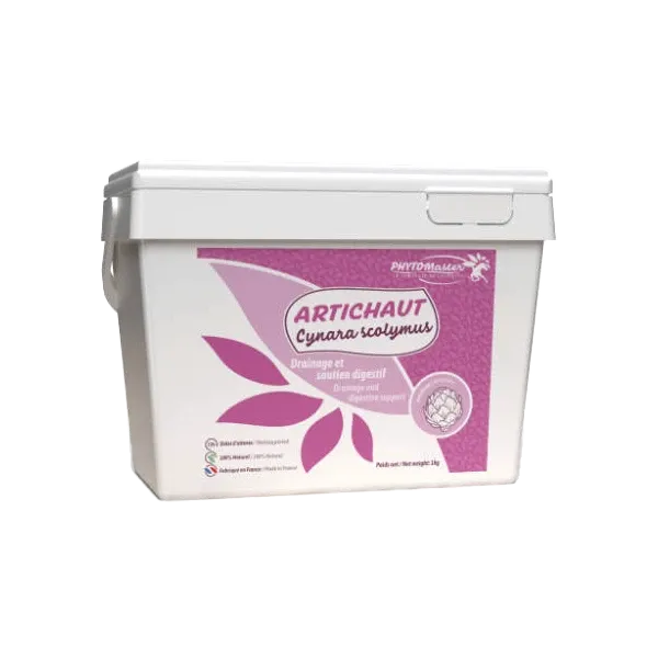 Artichaut Feuilles - Drainage et soutien digestif du cheval - 1 kg - PHYTO MASTER
