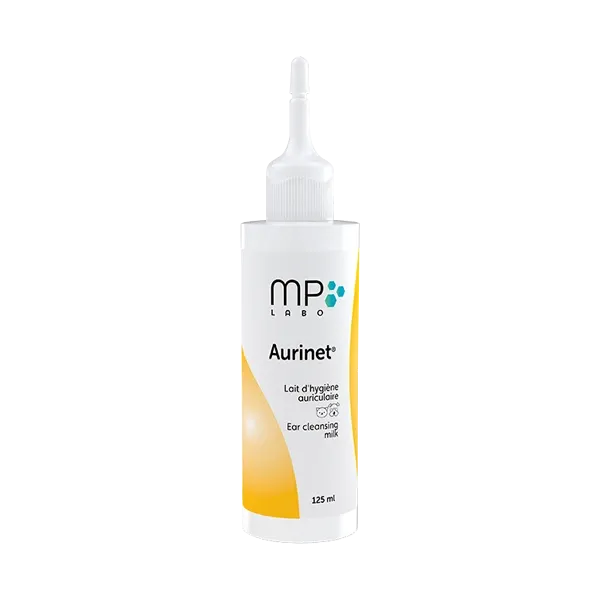 Aurinet - Lait auriculaire pour chiens et chats - 125 ml - MP LABO