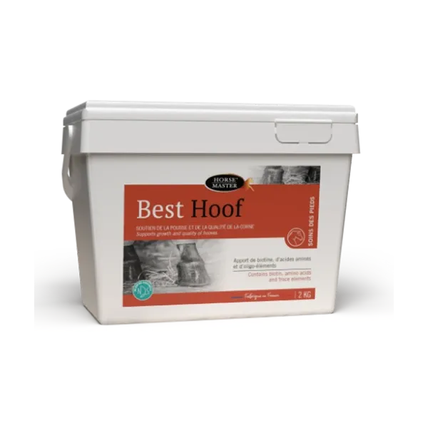 Best Hoof - D-Biotine - Corne - Sabot du Cheval - 2 Kg - HORSE MASTER