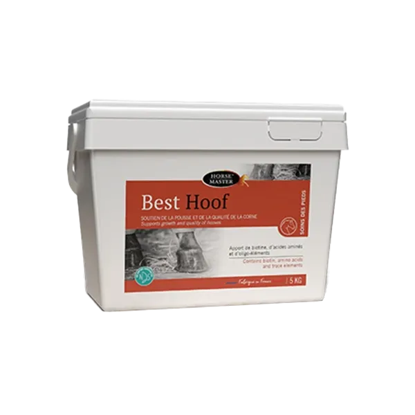 Best Hoof - D-Biotine - Corne - Sabot du Cheval - 5 Kg - HORSE MASTER