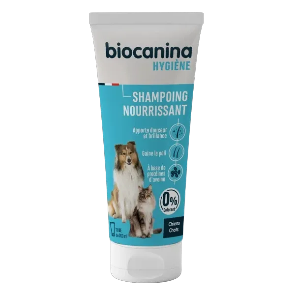 Shampoing Nourrissant - Chien et chat - 200 ml - BIOCANINA