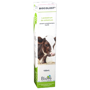 Biocolost - Lactosérum de Colostrum - 100 ml - BIOVÉ INOVET