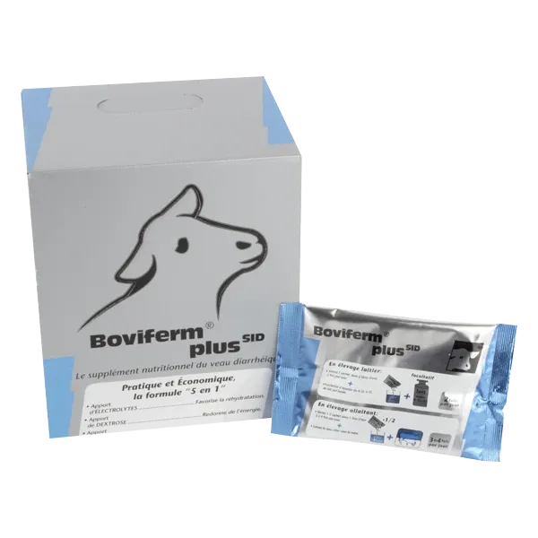 Bioviferm Plus SID - Troubles digestifs du veau (diarrhées) - 24 x 115 g - BIOVÉ INOVET