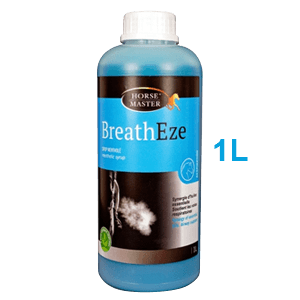Breatheze - Sirop mentholé - Voies respiratoires - 1 L - Cheval - HORSE MASTER