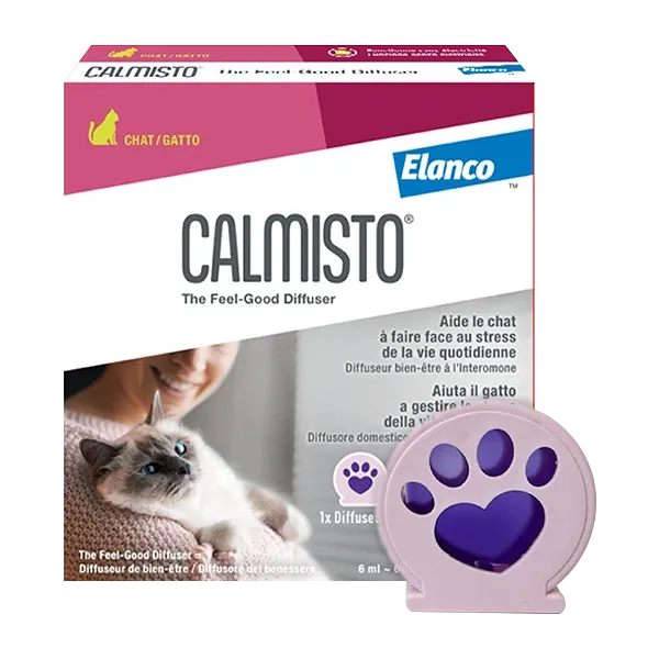 Calmisto Diffuseur Chat - Interomone - Stress - ELANCO