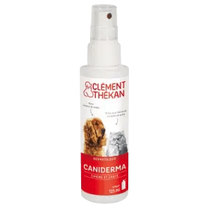 Caniderma - Anti léchage - Peaux lésées - Chien et chat - 125 ml - CLÉMENT THÉKAN