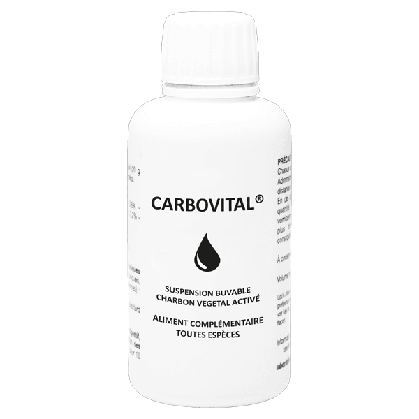 Carbovital - Charbon végétal - Système digestif - 125 ml - OSALIA