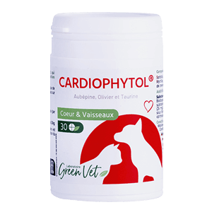 Cardiophytol - Soutien du coeur - 30 comprimés - Chien et Chat - GREENVET