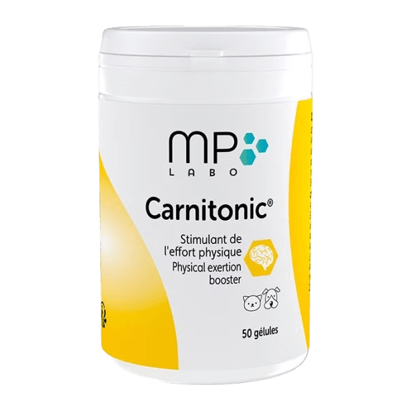 Carnitonic - Stimulant de l'effort physique - 50 gélules - Chien et chat - MP LABO