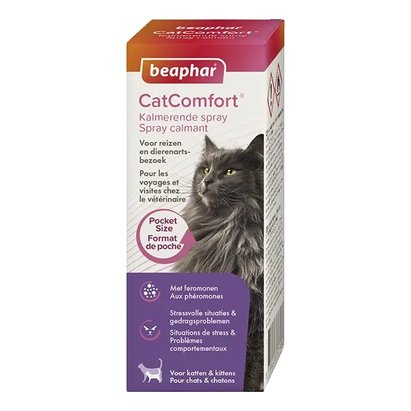 CatComfort - Calmant aux phéromones pour chat et chaton - Spray 30 ml - BEAPHAR