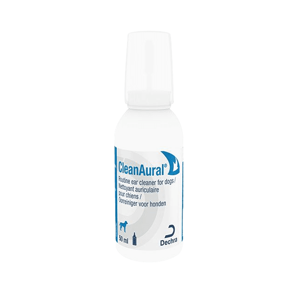 CleanAural Chien - Płyn do czyszczenia uszu - 50 ml - DECHRA