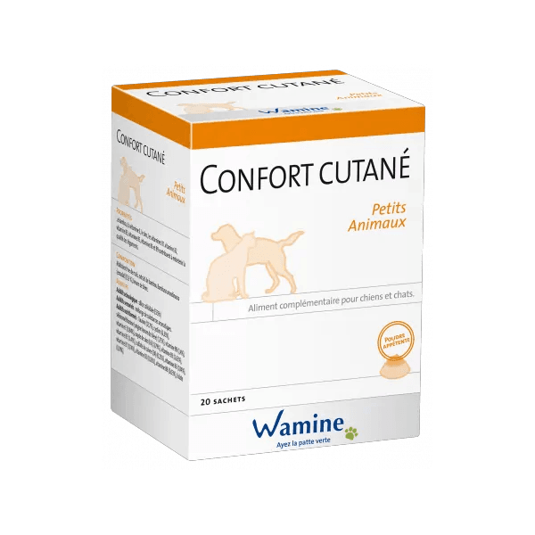 Confort cutané - Pelage - Petits animaux - 20 sachets - WAMINE