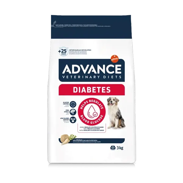 Advance Veterinary Diets Diabetes για Σκύλο - 3 kg - ADVANCE