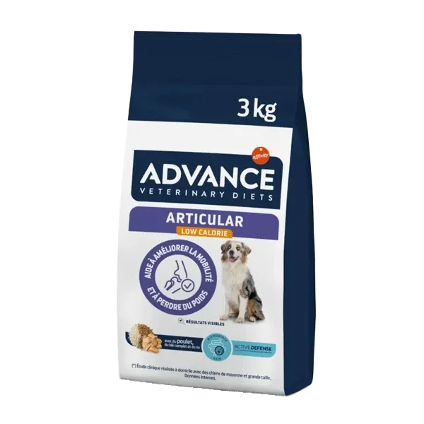 Advance Veterinary Diets Articular Low Calorie pour Chien - 3 kg - ADVANCE