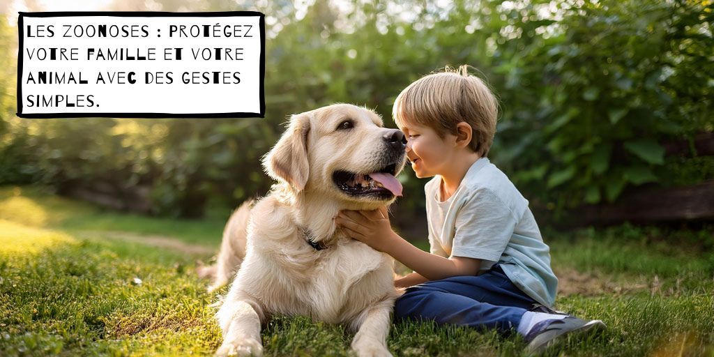 Image mise en avant de l'article sur la transmission des zoonoses avec les vers dans le but de vermifuger son chien.