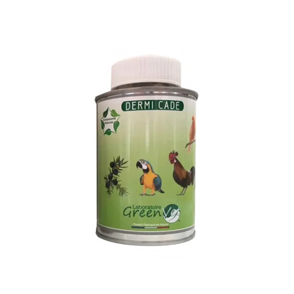 Dermi Cade - Huile de cade pour pattes des volailles et oiseaux - 250 ml - GREENVET