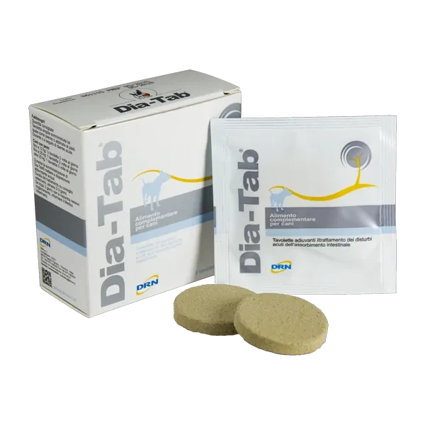 Dia-tab - Diarrhée aiguës du chien - 6 comprimés - DRN - NEXTMUNE