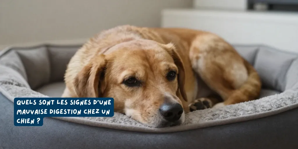 Quels sont les signes d'une mauvaise digestion chez un chien - Produits-veto.com