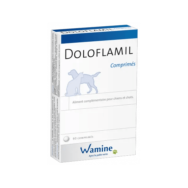 Doloflamil - Confort et mobilité articulaire - Chiens et chats - 60 comprimés - WAMINE