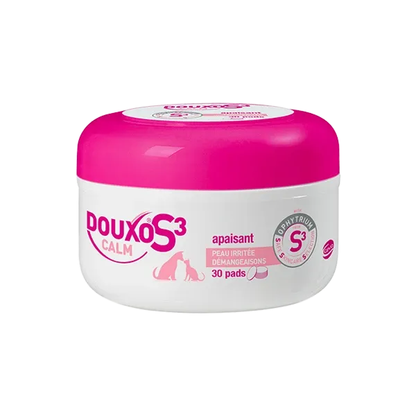DOUXO S3 Calm Pads - Salviette lenitive per irritazioni cutanee di cane e gatto - CEVA