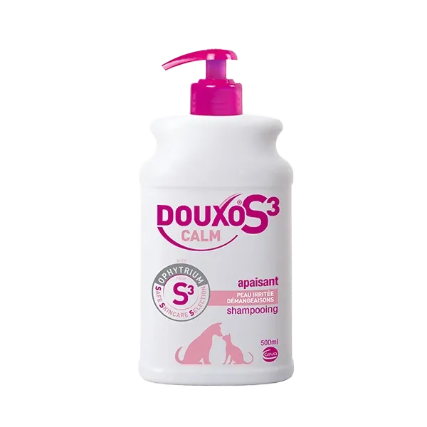 Douxo S3 Calm Shampooing apaisant pour irritations du chien et du chat - 500 ml - CEVA
