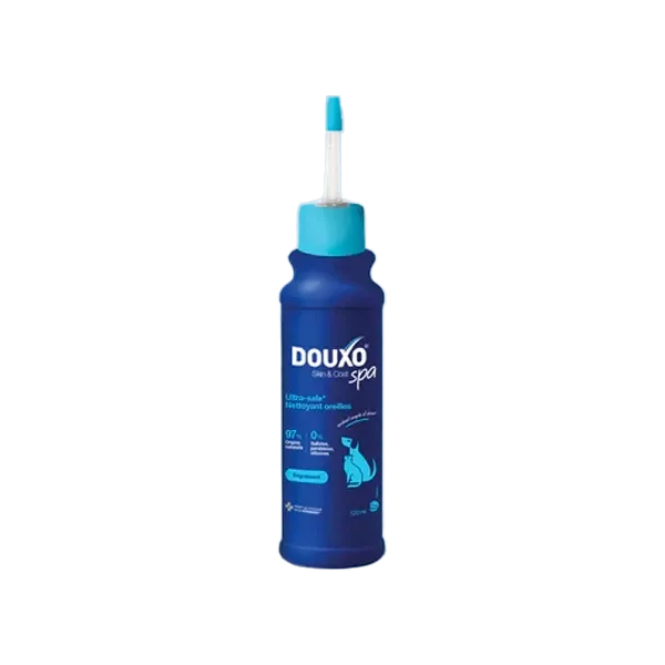 Douxo Spa Nettoyant auriculaire pour chien et chat - 120 ml - CEVA