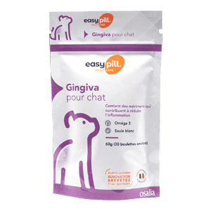 Easypill - Gingiva - Chat - Gingivite - 30 boulettes - OSALIA