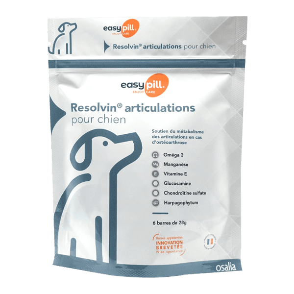 Easypill Resolvin - Gelenke - 6 Riegel à 28 g - Hund - OSALIA