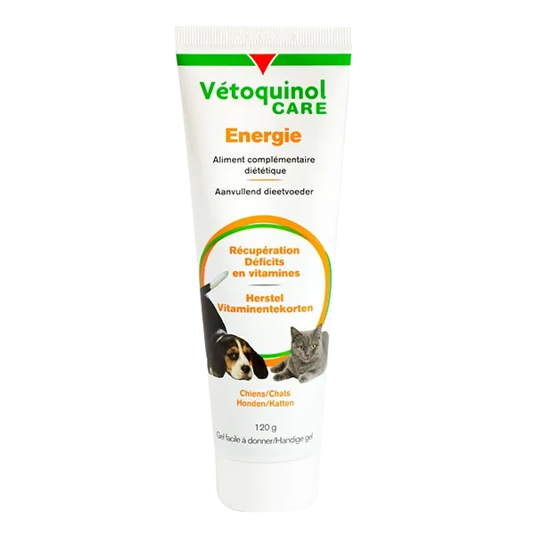 Energie - Déficits en vitamines - Chien et chat - 120 g - VETOQUINOL CARE
