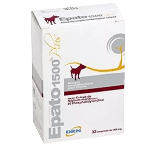 Epato 1500 Plus - Ηπατική ανεπάρκεια - 32 δισκία - Σκύλος - DRN