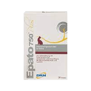 Epato 750 Plus - Insuffisance hépatique - 30 comprimés - Chien et chat - DRN