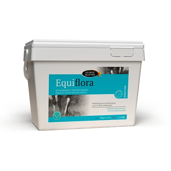 Equiflora - Prébiotiques et probiotiques cheval - 1,5 kg - HORSE MASTER