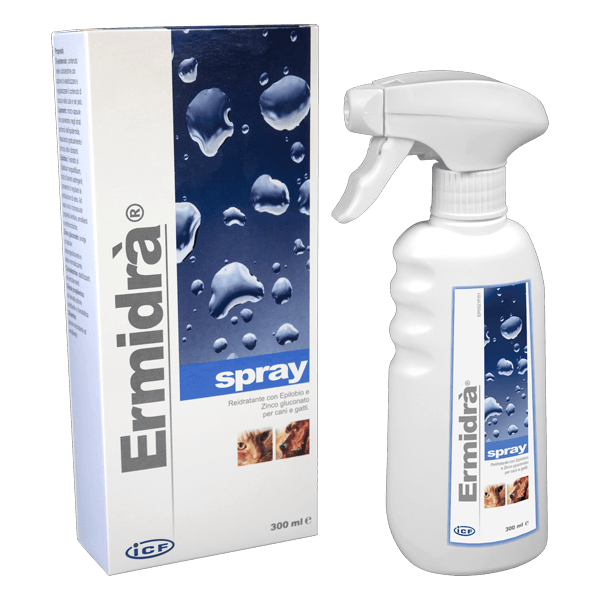 Ermidrà - Hydratant cutané - Chien et chat - 300 ml - ICF