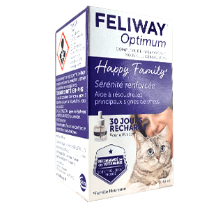 Feliway Optimum - Refill 48 ml - 30 Days - Stress and Conflict - CEVA