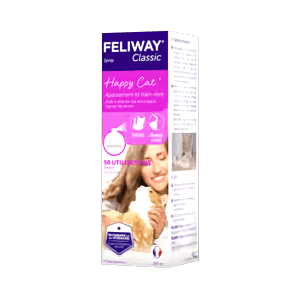 Feliway Classic – Spray 60 ml | Phéromone apaisante pour le chat - CEVA