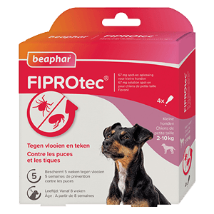 Fiprotec - Środki przeciwpasożytnicze - Pies - 2-10 KG - BEAPHAR