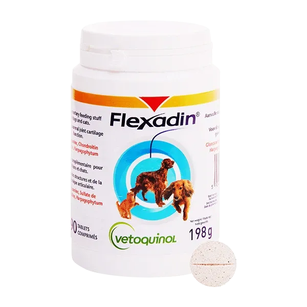 Flexadin - Joint function - Dog and cat - 90 tablets - VETOQUINOL
