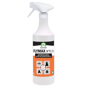 Flymax N-TICK - Repellente contro insetti volanti e zecche - 900 ml - AUDEVARD
